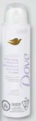 Familiprix DOVE Whole-body deodorant dry spray aluminium-free Selected deodorant, 74Â g offer