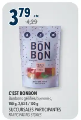 Familiprix C'EST BONBON PARTICIPATING STORES offer
