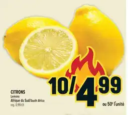 Marché Adonis CITRONS | LEMONS offer