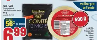 Marché Adonis JURA FLORE Fromage | Cheese offer