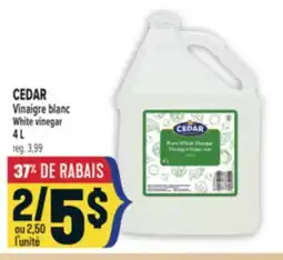 Marché Adonis CEDAR VINAIGRE BLANC | CEDAR WHITE VINEGAR offer