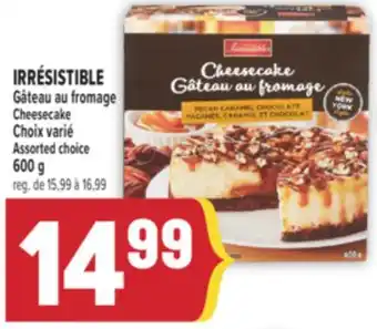 Marché Adonis IRRÉSISTIBLE GÂTEAU AU FROMAGE | CHEESECAKE offer