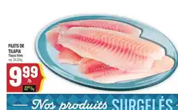 Marché Adonis FILETS DE TILAPIA | Tilapia fillets offer