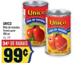 Marché Adonis UNICO Pâte de tomates | Tomato paste offer