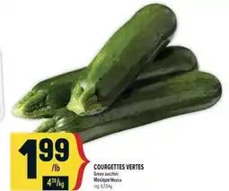 Marché Adonis COURGETTES VERTES | GREEN ZUCCHINI offer