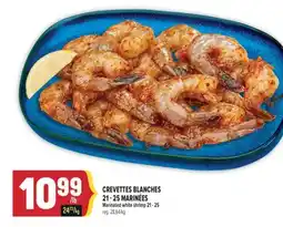 Marché Adonis CREVETTES BLANCHES 21 - 25 MARINÉES | MARINATED WHITE SHRIMP 21 - 25 offer