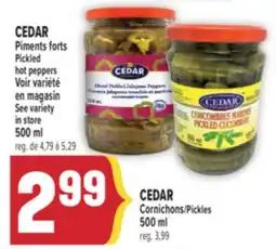 Marché Adonis CEDAR Piments forts | Pickled hot peppers offer
