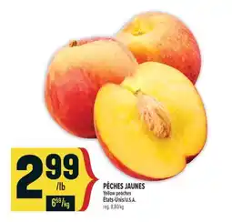 Marché Adonis PÊCHES JAUNES | YELLOW PEACHES offer