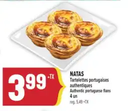 Marché Adonis NATAS TARTELETTES PORTUGAISES AUTHENTIQUES | AUTHENTIC PORTUGUESE FLANS offer