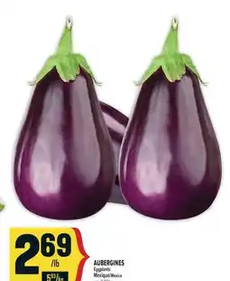 Marché Adonis AUBERGINES | EGGPLANTS offer