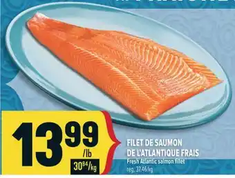Marché Adonis FILET DE SAUMON DE L'ATLANTIQUE FRAIS | Fresh Atlantic salmon fillet offer
