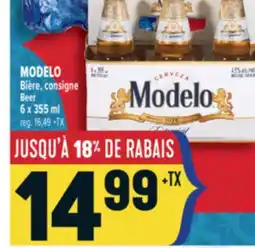 Marché Adonis MODELO BIÈRE | MODELO BEER offer