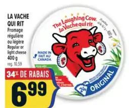 Marché Adonis LA VACHE QUI RIT FROMAGE RÉGULIÈRE OU LÉGÈRE | REGULAR OR LIGHT CHEESE offer