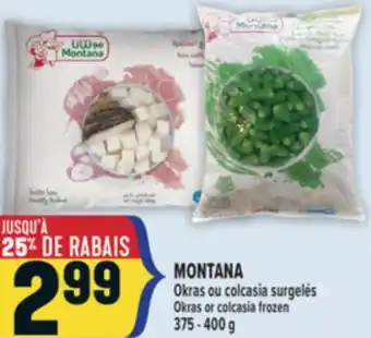 Marché Adonis MONTANA Okras ou colcasia surgelés | Okras or colcasia frozen offer