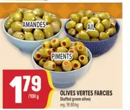 Marché Adonis OLIVES VERTES FARCIES | STUFFED GREEN OLIVES offer