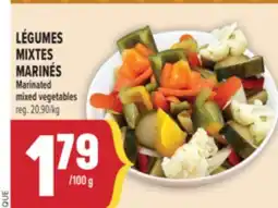 Marché Adonis LÉGUMES MIXTES MARINÉS | Marinated mixed vegetables offer