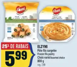 Marché Adonis ELZYMI PÂTE FILO SURGELÉE | ELZYMI FROZEN FILO PASTRY offer