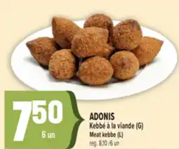 Marché Adonis ADONIS Kebbé à la viande (G) | Meat kebbe (L) offer