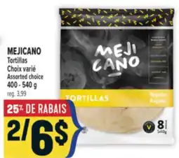 Marché Adonis MEJICANO | Tortillas offer