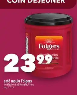 Marche Ami CAFÉ MOULU FOLGERS offer