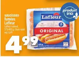 Marche Ami SAUCISSES FUMÉES LAFLEUR offer