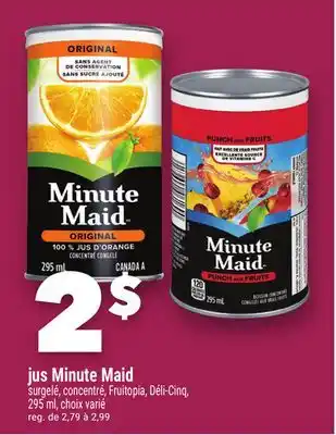 Marche Ami JUS MINUTE MAID offer