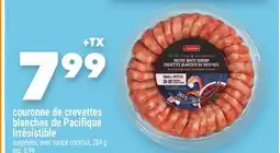 Marche Ami COURONNE DE CREVETTES BLANCHES DU PACIFIQUE IRRÉSISTIBLE offer