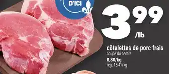 Marche Ami côtelettes de porc frais offer