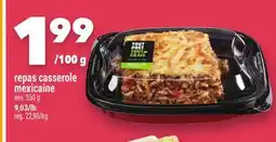 Marche Ami REPAS CASSEROLE MEXICAINE offer