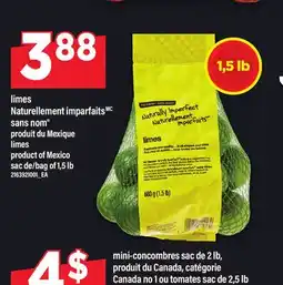 Maxi LIMES NATURELLEMENT IMPARFAITS SANS NOM | LIMES, SAC DE/BAG OF 1,5 LB offer