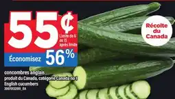 Maxi CONCOMBRES ANGLAIS | ENGLISH CUCUMBERS offer