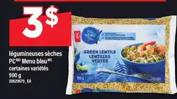 Maxi LÉGUMINEUSES SÈCHES PC MENU BLEU, 900 G offer