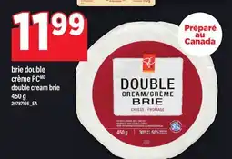 Maxi BRIE DOUBLE CRÈME PC | DOUBLE CREAM BRIE, 450 G offer