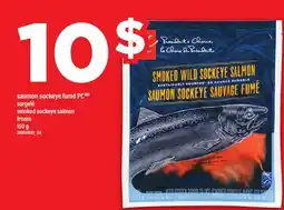 Maxi SAUMON SOCKEYE FUMÉ PC | SMOKED SOCKEYE SALMON, 150 G offer