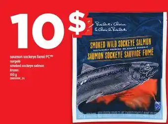 Maxi SAUMON SOCKEYE FUMÉ PC | SMOKED SOCKEYE SALMON, 150 G offer
