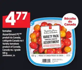 Maxi TOMATES ASSORTIMENT PC | VARIETY TOMATOES, 681 G offer