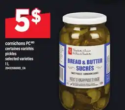 Maxi CORNICHONS PC | PICKLES, 1 L offer
