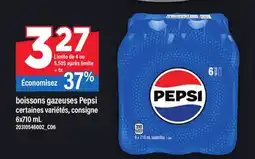 Maxi BOISSONS GAZEUSES PEPSI, 6X710 ML offer
