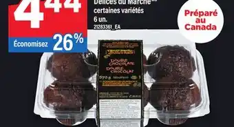 Maxi MUFFINS DÉLICES DU MARCHÉ, 6 UN offer