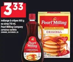 Maxi MÉLANGE À CRÊPES, 905 G OU SIROP, 710 ML OU SIROP, 710 ML PEARL MILLING COMPANY PEARL COMPANY offer