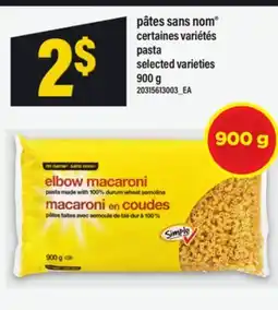 Maxi PÂTES SANS NOM | PASTA, 900 G offer