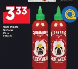 Maxi SAUCE SRIRACHA FIREBARNS, 250 ML offer