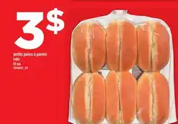 Maxi PETITS PAINS À PANINI | ROLLS, 12 UN offer