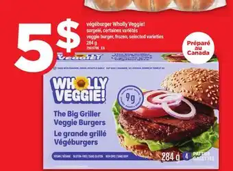 Maxi VÉGÉBURGER WHOLLY VEGGIE! | VEGGIE BURGER, 284 G offer