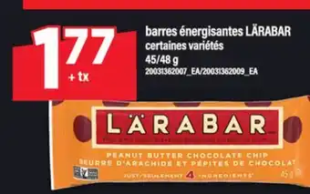 Maxi BARRES ÉNERGISANTES LÄRABAR, 45/48 G offer