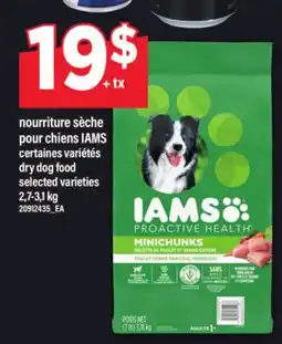 Maxi NOURRITURE SÈCHE POUR CHIENS IAMS | DRY DOG FOOD, 2,7-3,1 kg offer