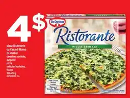 Maxi PIZZA RISTORANTE OU CASA DI MAMA DR. OETKER | PIZZA, 320-410 G offer