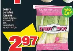Super C coeurs de laitue romaine | romaine hearts offer