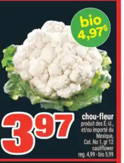 Super C cauliflower offer