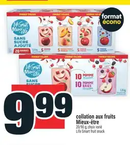 Super C collation aux fruits Mieux‑être |Life Smart fruit snack offer